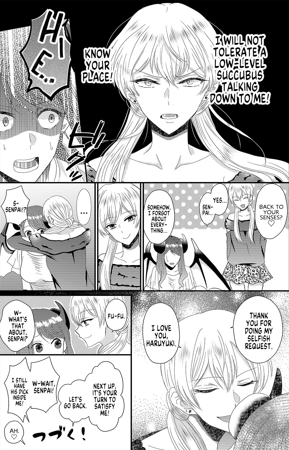 Hentai Manga Comic-A Succubus Who Hates Men-Read-33